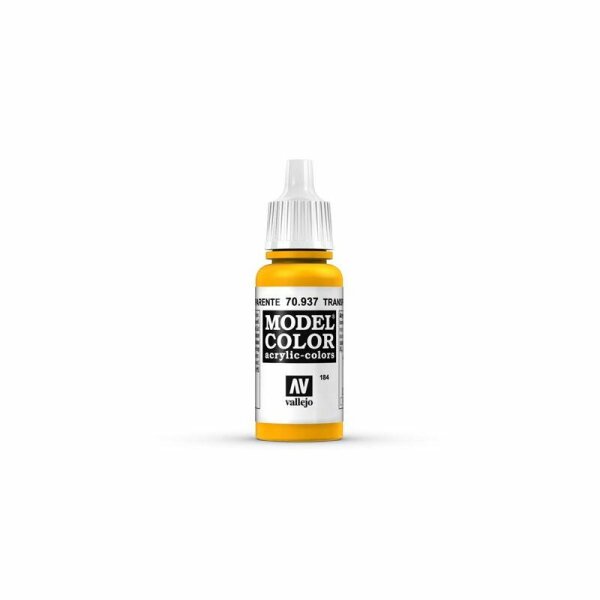 Vallejo: Model Colour - 70.937 Transparent Yellow (MC184)