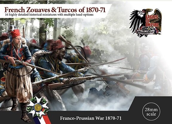 Franco-Prussian War 1870-71: French Zouaves & Turcos of 1870-71