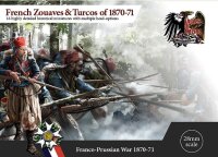 Franco-Prussian War 1870-71: French Zouaves &amp; Turcos...