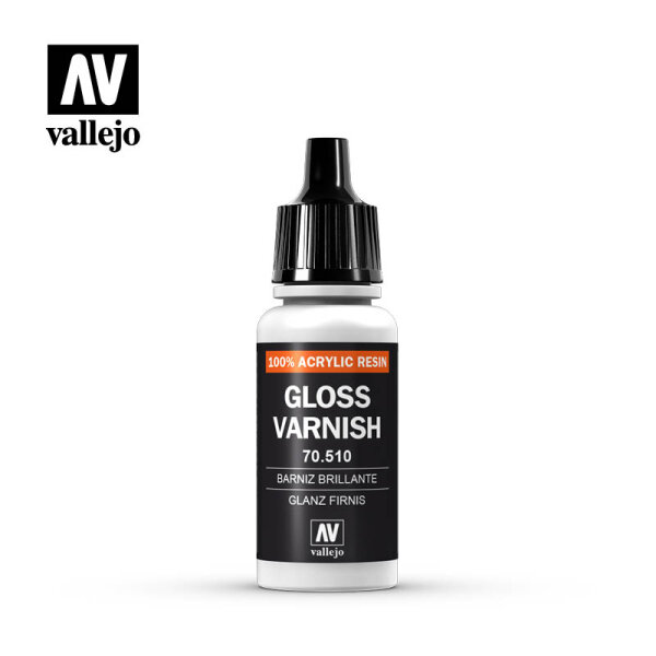 Vallejo: Auxilliary - 70.510 Gloss Varnish (MC193)