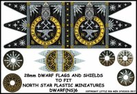 Oathmark: Dwarf Flag and Shields 2