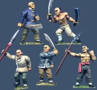 Tong Warriors w/ Assorted Weapons #1