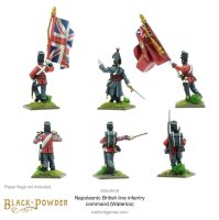 Napoleonic British Line Infantry Command (Waterloo)