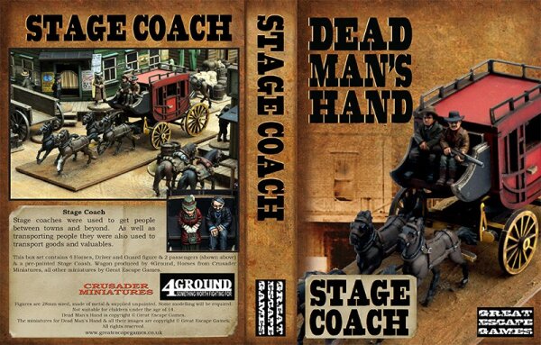 Dead Man`s Hand: Stage Coach Set