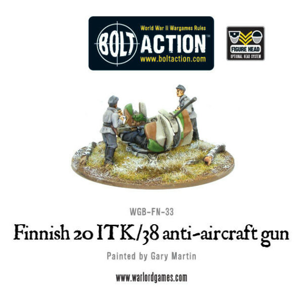Finnish ITK/38 Anti-Aircraft Gun