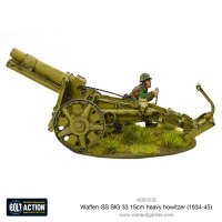Waffen-SS SIG 33 15cm Heavy Howitzer (1943-45) with Oval Base