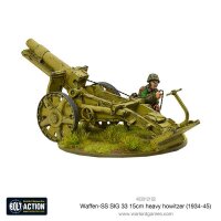 Waffen-SS SIG 33 15cm Heavy Howitzer (1943-45) with Oval Base