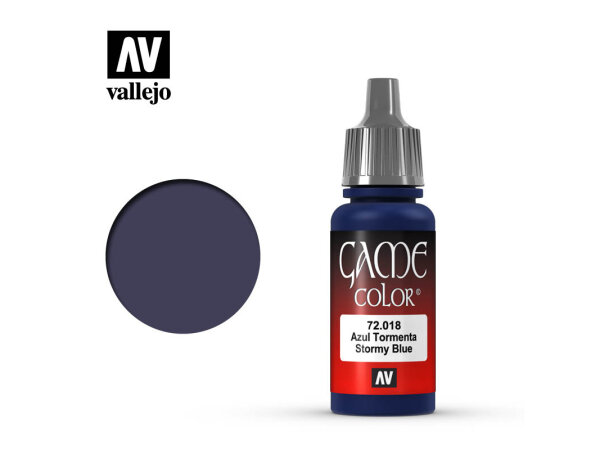 Vallejo: Game Colour - 72.018 Stormy Blue