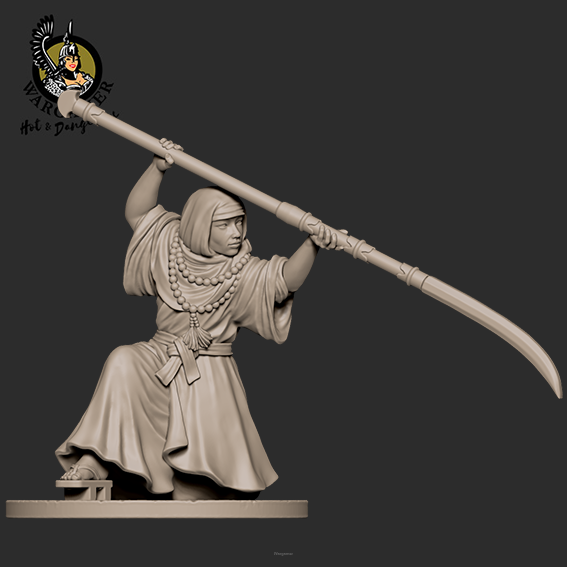 Misaki, the Warrior-Nun (28mm)