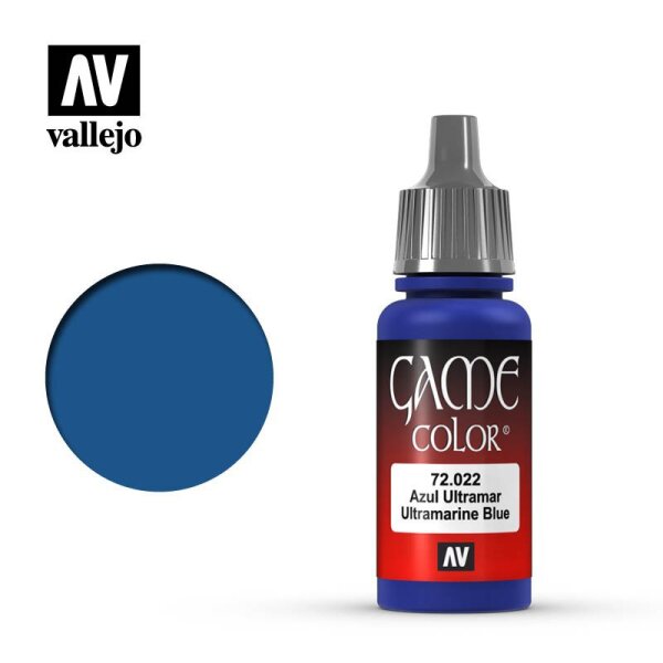 Vallejo: Game Colour - 72.022 Ultramarines Blue