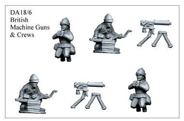 Maxim Guns and Crews