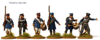 Prussian Landwehr Command Marching