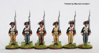 Musketeer Standing to Attention (Brandenburg cuffs)