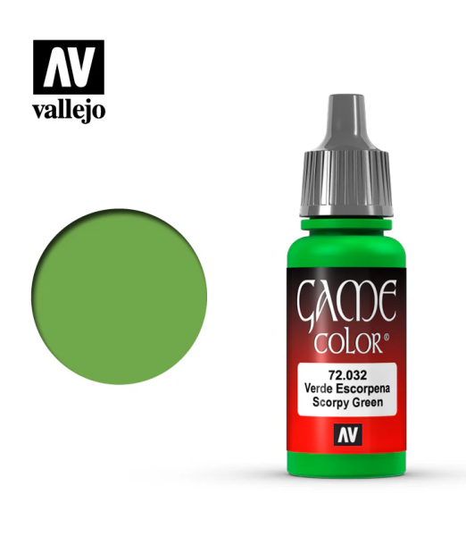 Vallejo: Game Colour - 72.032 Scorpy Green