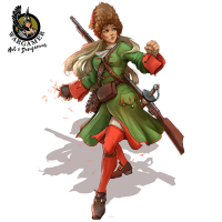 Natasha, the Russian Grenadier (28mm)