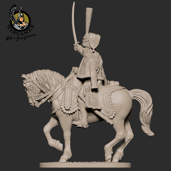 Victoria, the French Hussar (28mm)