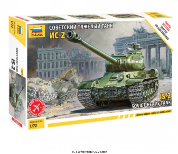 1:72 WWII Panzer JS-2 Stalin