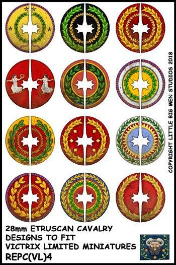Republican Roman Cavalry Shield Designs 4