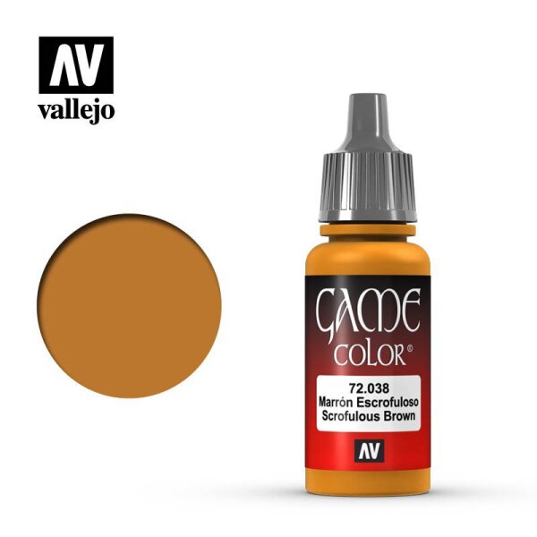 Vallejo: Game Colour - 72.038 Scrofulous Brown