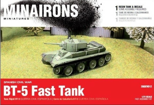 1/72 BT-5 Fast Tank (x1)
