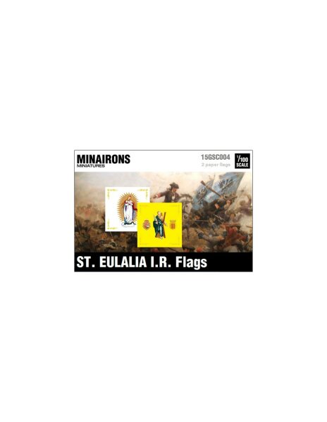 1/100 St. Eulalia IR Flags