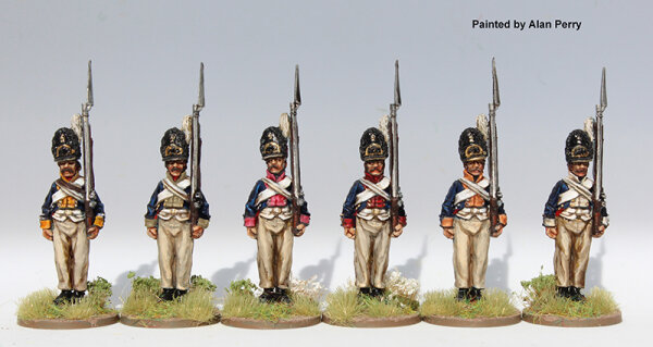 Grenadier Standing to Attention (Brandenburg Cuffs)