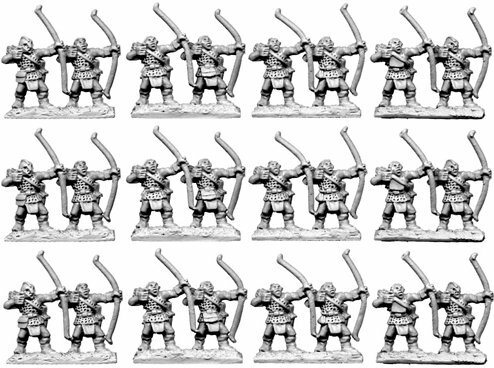 10mm Half-Orc Archers