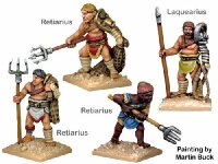 Gladiators: Retiarii & Laqueaius