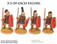 Roman: Republican Roman Triarii in Mail with Spear