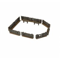 Russian Village: Short Rustic Fence