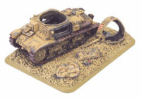 Destroyed M14/41 Carri Armato Objective Marker
