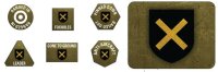 5. Panzerdivision Tokens (x20) & Objectives (x2)