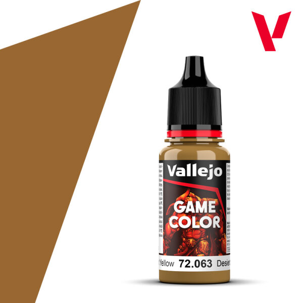 Vallejo: Game Colour - 72.063 Desert Yellow