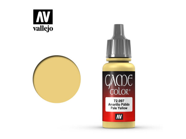 Vallejo: Game Colour - 72.097 Pale Yellow