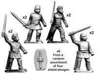 Ancient Celts: Unarmoured Warriors with Swords
