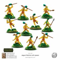 Warlords of Erewhon: Mythic Americas - Jaguar Warriors with Spears