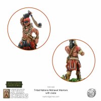 Mythic Americas: Mohawk Warriors With Clubs