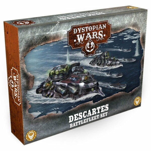 Dystopian Wars: Covenant of the Enlightened - Descartes Battlefleet Set