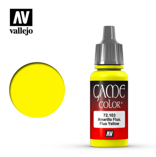 Vallejo: Game Colour - 72.103 Fluorescent Yellow