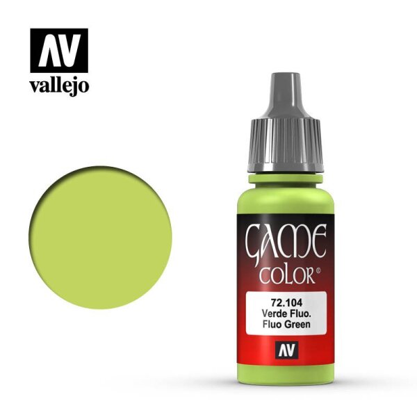 Vallejo: Game Colour - 72.104 Fluorescent Green
