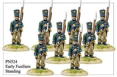 Early Fusiliers Standing