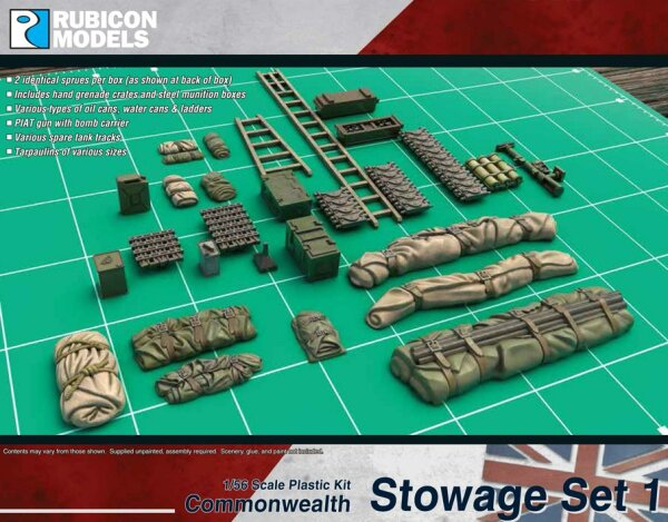 Commonwealth Stowage Set 1