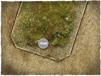 6` x 4` Game Mat: Cobblestone Streets v2