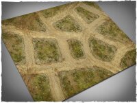6` x 4` Game Mat: Cobblestone Streets v2