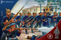 Franco-Prussian War 1870-71: Prussian Infantry Advancing