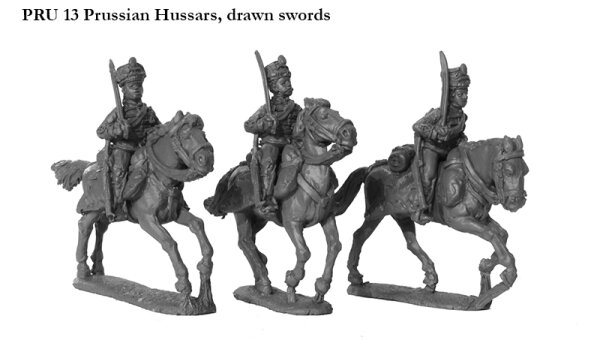 Franco-Prussian War 1870-71: Hussars - Drawn Swords