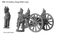 Franco-Prussian War 1870-71: Artillery Firing P1867 4pdr