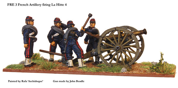 Franco-Prussian War 1870-71: French Artillery Firing La Hitte 4