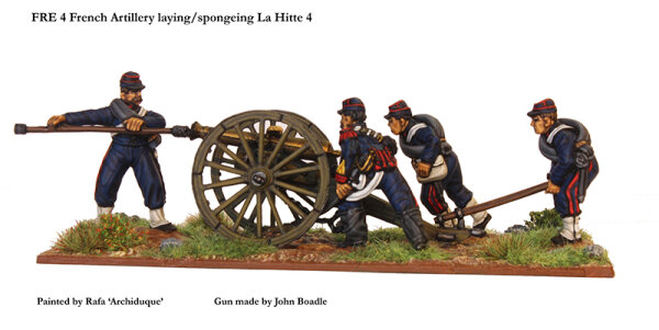 Franco-Prussian War 1870-71: French Artillery Laying/Sponging La Hitte 4