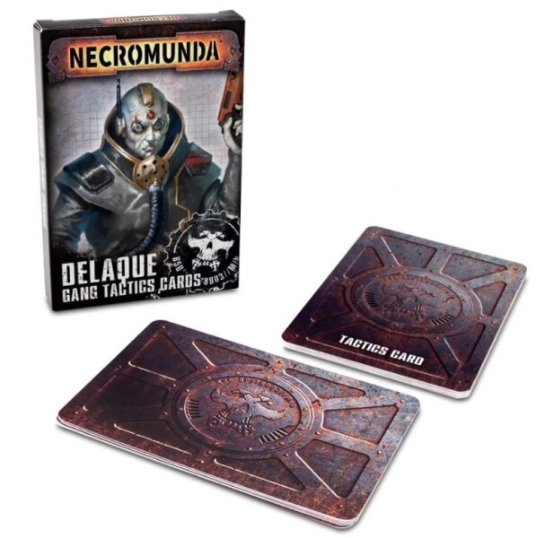 Necromunda: Delaque Gang Tactics Cards (English)